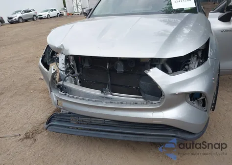 2020 Toyota Highlander Hybrid Le z USA, uszkodzony, nr VIN 5TDBBRCH9LS505383